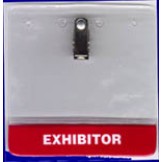 Badge Holder Custom Imprinted 3" x 4"  - 1,000 Pack